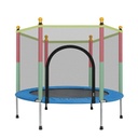 Indoor trampoline, baby rocking chair with safety net for infants (full mat)