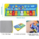 Piano Musical Mat Keyboard Playmats Kids Musical Piano Mats Musical Instrument Sounds