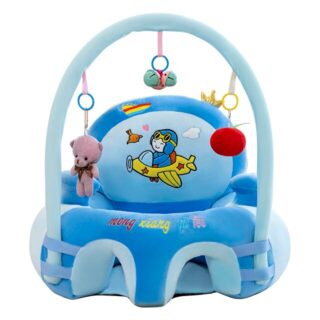 Plush Chair Feeding Seat Skin Puff Baby Feeding Safety Seat Skin Cartoon