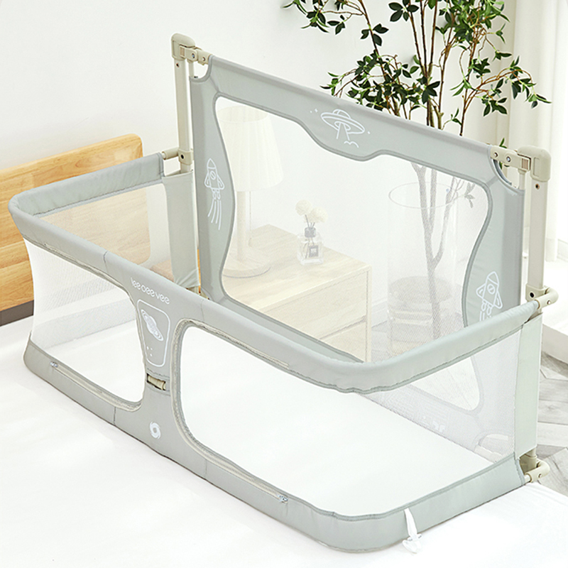 Baby Bed Rail Safety Guardrail Crib 3-In-1