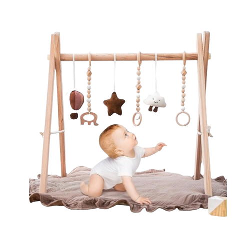 Wooden Baby Play Gym