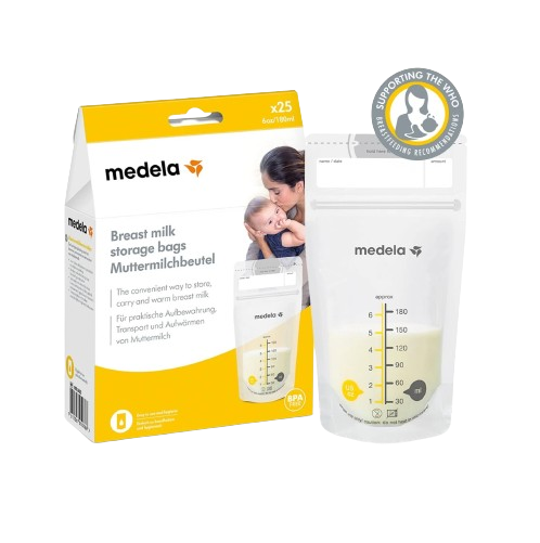 Medela Breastmilk Storage Bags 180ml 25 Count Pack of 1