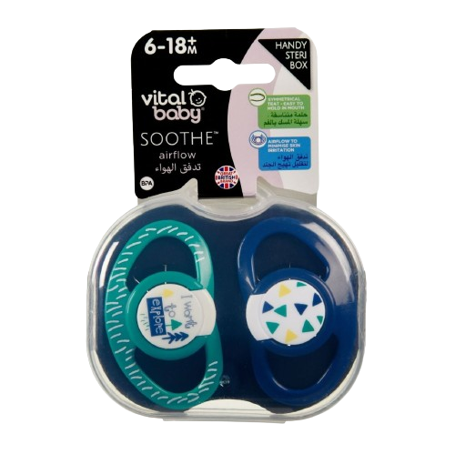 Vital Baby SOOTHE airflow 2pack I want to explore 6 to 18 Months