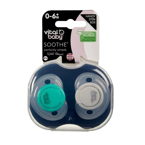 Vital Baby SOOTHE perfectly simple 2pack boy 0 to 6 Months