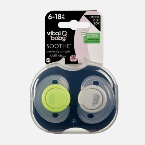 Vital Baby SOOTHE perfectly simple 2 pack boy 6 to 18 Months