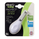 Vital Baby PROTECT grooming nail clippers white 0 Months or above