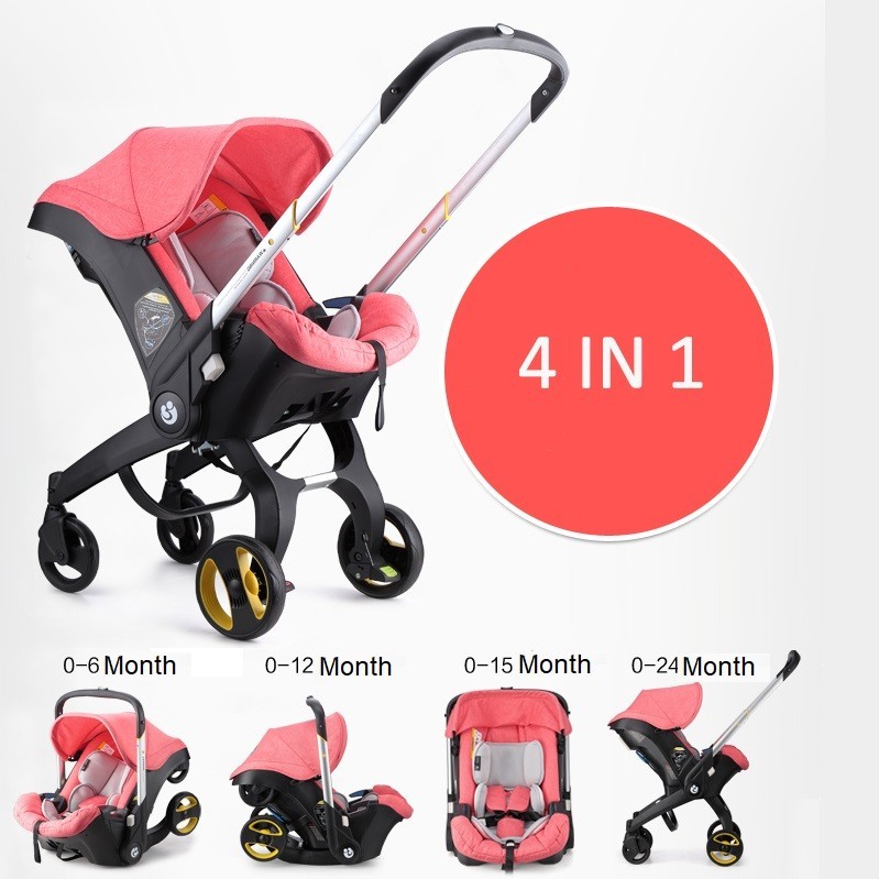 4 in 1 infant car seat and stroller 0 to 24 Month BabyLife