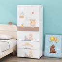 Babylife Plastic Cabinet Drawers Storage Cupboard