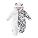 Boys Girls Romper Jumpsuit Cotton One-Piece Hoodie Coverall Winter Warm Spring Clothes