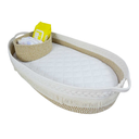 Cotton Rope Baby Changing Basket with Soft Baby mattress