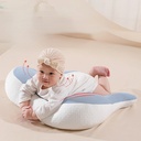Baby Pillow Breastfeeding Pillow for Protection and Sleeping Pillow Slope Cushion Pillow Heads up Training