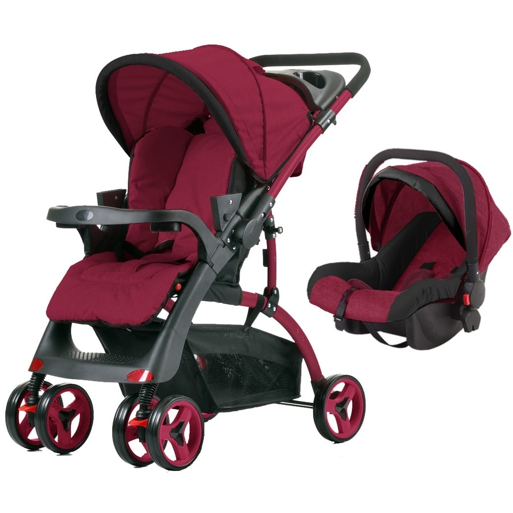 MOM N BEBE STROLLER+CAR SEAT (Available Online Only)