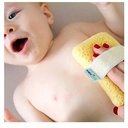 Babyjem Bath Sponge with Hand Grip, Newborn,0 Months+